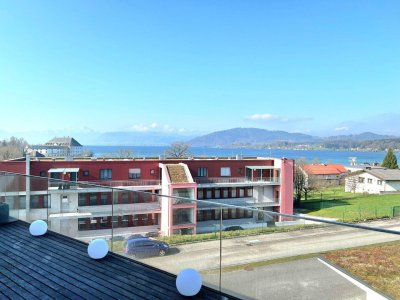 Exklusive 2-Zimmer-Wohnung mit Seeblick am Attersee!