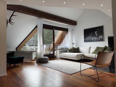 Bezugsfreie 4-Zimmer-Maisonettewohnung mit zwei Stellplätzen in Freiburg-Günterstal