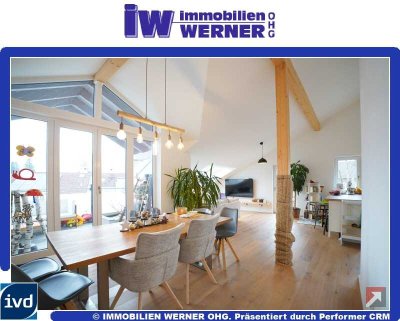 ***Junge, helle 3,5-Zimmer-DG-Wohnung mit Bergblick und 2 TG-Stellpl. in RO/ Pang***