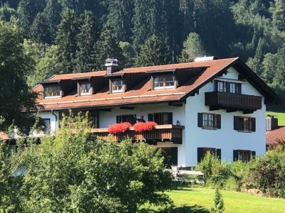 ETW mit herrlichem Bergblick
