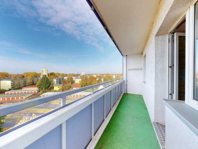 Ruhige 3-Zimmer-Wohnung mit sonnigem Balkon und Umbaumöglichkeit