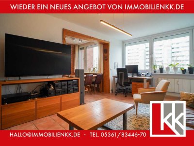 Wohnen mit Wohlgefühl – komfortabel geschnittene 3-Zimmer-Wohnung mit Balkon in Detmerode