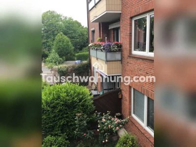 Tauschwohnung: sonnige 4  Zi. WHG MIT BALKON gegen 3 Zi. Bramfeld