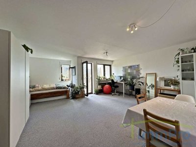 Vermietete 1-Zimmer-Eigentumswohnung mit Balkon und Garage