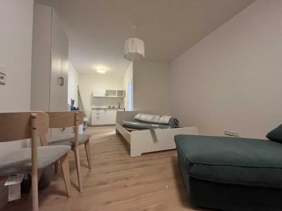 Modernisierte, möblierte 1 Zimmerwohnung mit Einbauküche - Nähe Bahnhof Friedberg