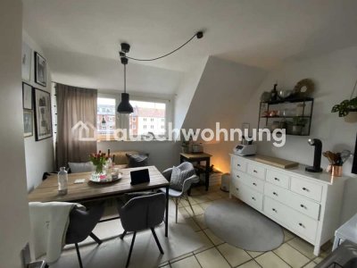 Tauschwohnung: 1-Zimmer-Flat in Münster-Mitte zum Tausch