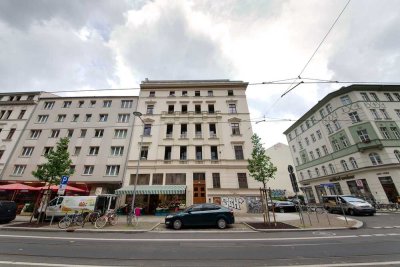 Helle 2-Zimmer Wohnung im Hochparterre in Leipzig Zentrum-Süd