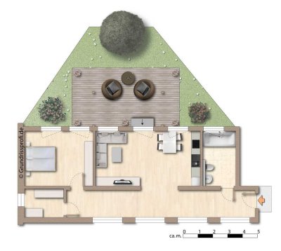 +++ FRISCHSANIERTE ERDGESCHOSSWOHNUNG MIT TERRASSE UND GARTEN +++