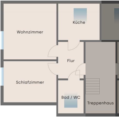 2-Zimmer Wohnung in Schorndorf, 40m²