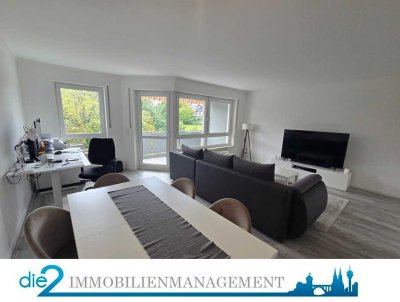Helle 3-Zimmerwohnung mit Balkon, Gäste-WC und Garage!