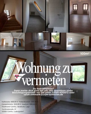 Gepflegte 5-Zimmer Wohnung im 2. OG in Görlitz-Ludwigsdorf