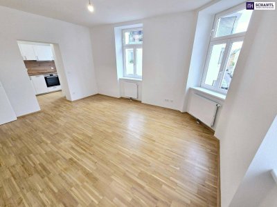NEU - Ecken mit Charakter, Räume mit Gefühl! Die perfekte 3-Zimmer Wohnung! Westausrichtung + Traumhaft saniertes Altbauhaus + Stylisches Stiegenhaus + Tolle Infrastruktur und Anbindung + Lebensqualität!