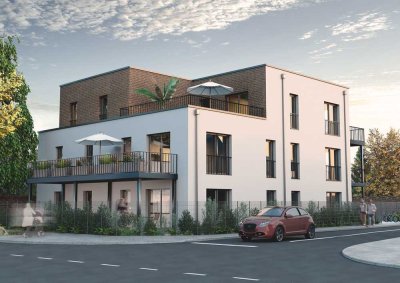 Elegante und moderne 2-Zimmer- Neubauwohnung in  Dormagen-Gohr!