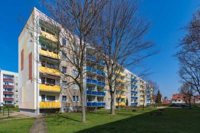 3-Raum-Wohnung mit Balkon im Westviertel