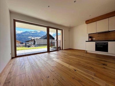 Traumhafte Maisonette mit Garten &amp; Bergblick in Piesendorf – Neubau 2024, Top-Ausstattung!