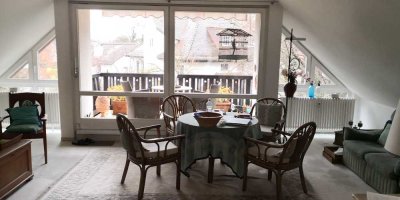 3-Zimmer Dachgeschosswohnung mit Balkon in München-Solln