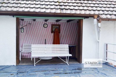 Messelhausen: Großes Wohnhaus mit Laden, Scheune, Garage und Garten!