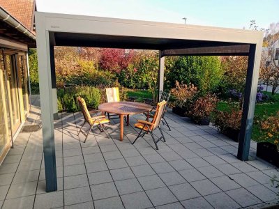 Exclusives und barrierefreies Wohnen in einem Vollholzhaus mit Einliegerwohnung