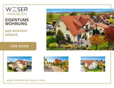 Großzügige Erdgeschosswohnung mit traumhaftem Garten zur Alleinnutzung in Böbber (Bad Münder)