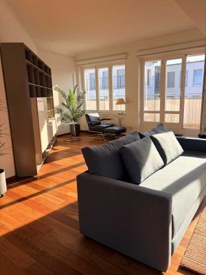 Urban Living - 3 ZKBBT EBK, vollmöbliertes Loft-Penthouse Nähe der Bielefelder Altstadt