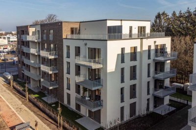 Exklusive und neuwertige
2-Zimmer-Penthouse-Wohnung 
im Neubauprojekt 
"Albertinenhof"