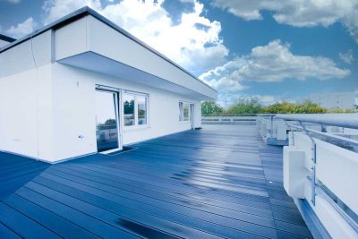 Penthousewohnung mit umlaufender Dachterrasse & Domblick – 119 m² erstklassiges Wohngefühl