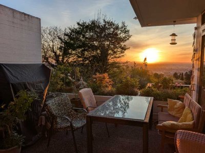 Ruhige 4-Zimmer Terrassenwohnung mit 2 Terrassen im Boxberg