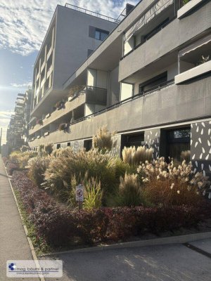 Elegante, neue 4 Zimmerwohnung mit grossartigem Balkon und Grünblick