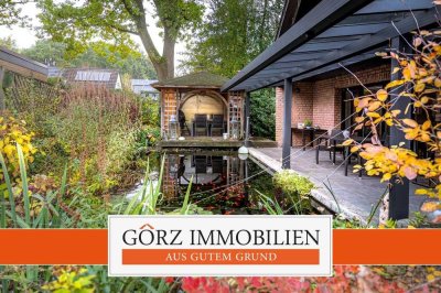 Idyllisches Alstertal - Wunderschönes Einfamilienhaus im beliebten Poppenbüttel nahe Golfplatz!