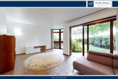 Lichtdurchflutete Drei-Zimmer-Wohnung mit Stellplatz, Gartennutzung und direkter Nähe zur Nidda