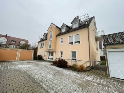 � Helle 2-Zimmer-Wohnung mit Südbalkon & Garage – Bahnhofsnähe in Mertingen