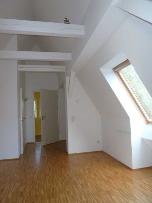 Wunderschöne und außergewöhnliche, im Grünen gelegene innenstadtnahe Wohnung