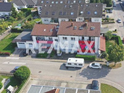 Energieklasse B, Kernsanierte 2-Zimmer -Parterre -Wohnung – Nahe Eselsburger Tal – kleine Wohnanlage