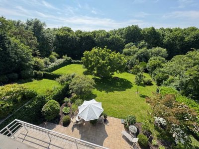 Exklusive Familienvilla mit Terrassen-Oase und Weitblick in den Rheinauen von Kaiserswerth