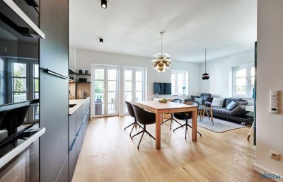 Courtagefrei: Traumhafte, helle und luftige 3-Zimmer-Wohnung mit Stellplatz & E-Ladestation