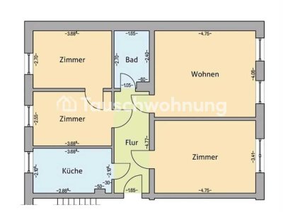 Tauschwohnung: 4-Zimmer-Wohnung in Kröpeliner-Tor-Vorstadt