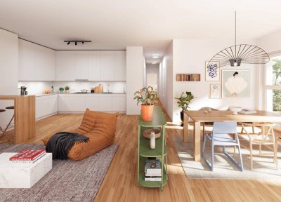 Vorhang auf! Wohnen am oberen Hausfeld - 3 Zimmer Traum (T2.26)