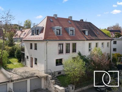 Begehrte Lage! Modernisiertes Zweifamilienhaus mit traumhaftem Garten in der Schellenbergerstraße
