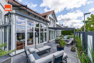 Luxus pur! EFH in Odelzhausen, Startpreis! Traum Garten m. Poolanlage, Baujahr 2008, 642m² Grund
