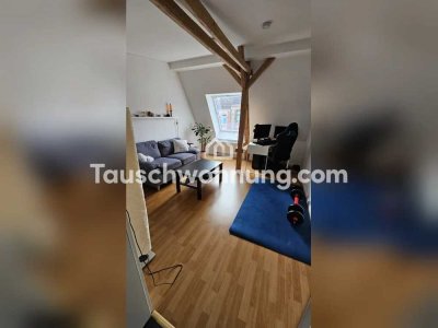 Tauschwohnung: Zentrale 2-Zimmer-Dachgeschosswohnung