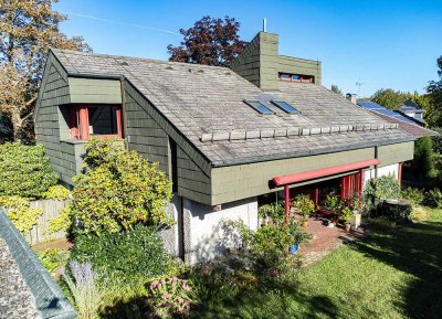 Gemütliches Architektenhaus in ruhiger Lage - zeitloser Charme der 70er Jahre