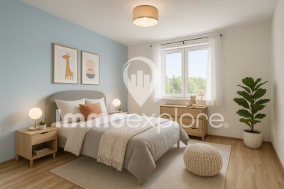 Renovierte 3-Zimmer-Wohnung mit Balkon, TG-Plätzen und Top-Lage in Usingen
