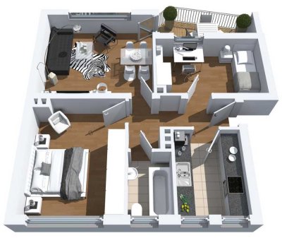 3-Zimmer-Wohnung in Herne Horsthausen