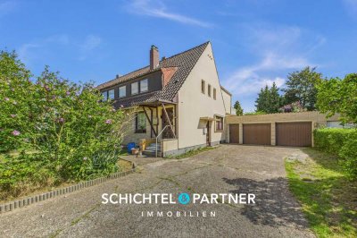 Lehe | Geräumige Doppelhaushälfte mit 2 Wohneinheiten, Garten & Terrasse