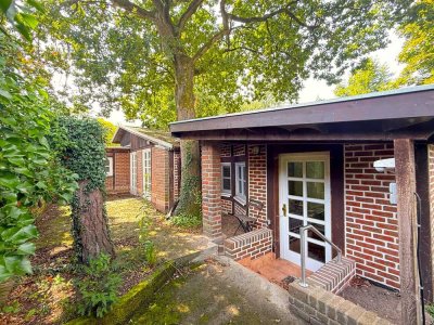 Idyllisch gelegener Bungalow in hochwassersicherer Lage an der Leine