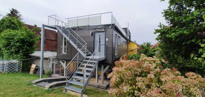 Moderne Wohnung mit Garten  in Toplage von Auerbach