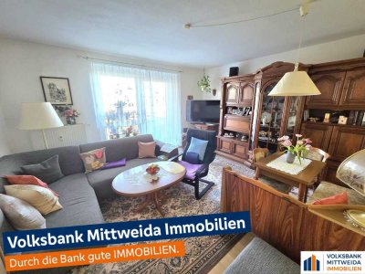 Vermietete 2-Zimmer-Wohnung mit Balkon und PKW-Stellplatz!
Für Kapitalanleger!