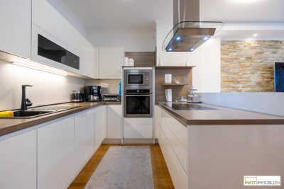 NEUER PREIS --- 549.000,-- € /// 3 Zimmer Garten Wohnung in ausgezeichneter Ruhelage inkl. hochwertiger Einbauküche / Bestandsfrei!
