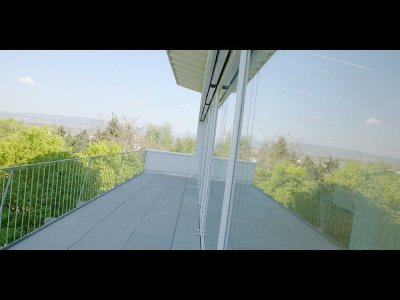 Grüne Oase am De-La-Roche-Park Mainz. Das smarte Wohnloft mit 100-plus m² freut sich auf Sie!