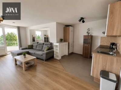 Zentrumsnahe 1,5-Zi.-Stadtwohnung 
mit Balkon und Parkgaragenstellplatz